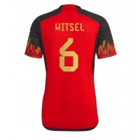 Billiga Belgien Axel Witsel #6 Hemma fotbollskläder VM 2022 Kortärmad